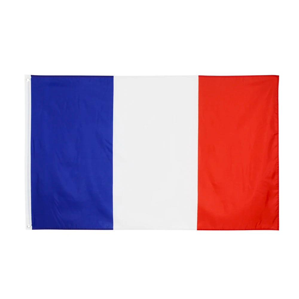 Dekorative französische Flagge