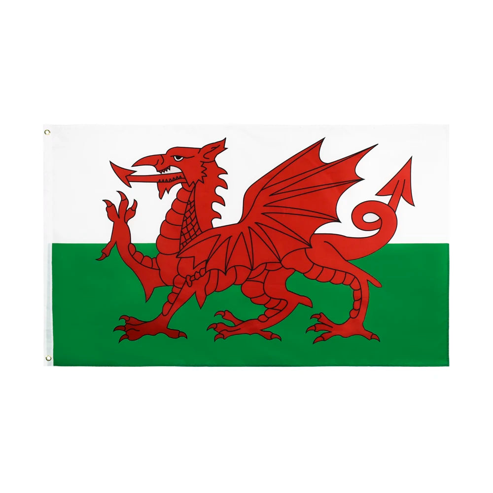 Drapeau Gallois Rouge Dragon