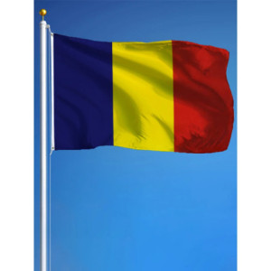 Drapeau la Roumanie 90x150 – Polyester, œillets | Planet Flag