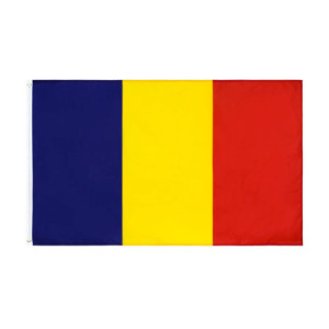 Drapeau la Roumanie 90x150 – Polyester, œillets | Planet Flag