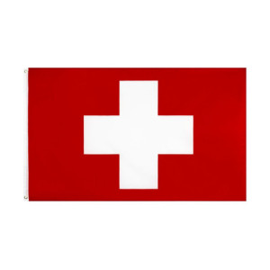 Drapeau la Suisse 90x150 – Polyester, œillets | Planet Flag