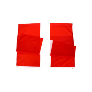 Drapeau Danemark 90x150 – Polyester, œillets | Planet Flag