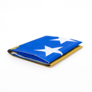 Drapeau Kosovo 90x150 – Polyester, œillets | Planet Flag