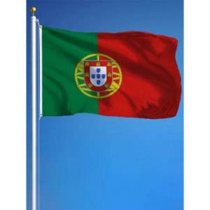 Drapeau Portugal 90x150 – Polyester, œillets | Planet Flag