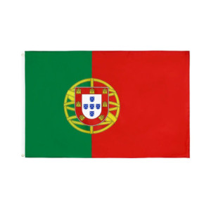 Drapeau Portugal 90x150 – Polyester, œillets | Planet Flag