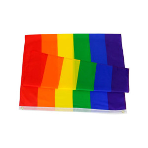 Drapeau arc‑en‑ciel (LGBT) 90x150 | Planet Flag