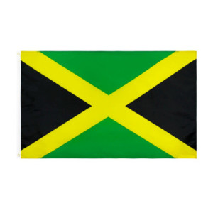Drapeau la Jamaïque 90x150 – Polyester, œillets | Planet Flag