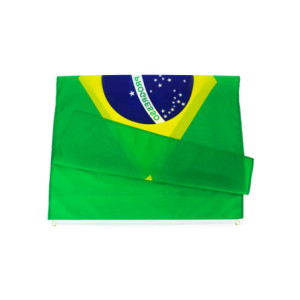 Drapeau Brésil 90x150 – Polyester, œillets | Planet Flag