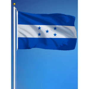 Drapeau Honduras 90x150 – Polyester, œillets | Planet Flag