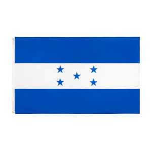 Drapeau Honduras 90x150 – Polyester, œillets | Planet Flag