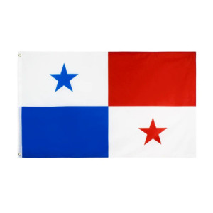 Drapeau Panama 90x150 – Polyester, œillets | Planet Flag