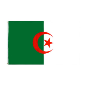 Drapeau l'Algérie 90x150 – Polyester, œillets | Planet Flag