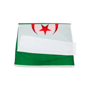 Drapeau l'Algérie 90x150 – Polyester, œillets | Planet Flag