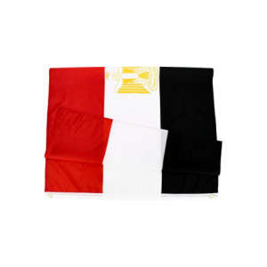 Drapeau l'Égypte 90x150 – Polyester, œillets | Planet Flag