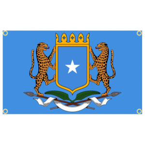 Drapeau la Somalie 90x150 – Polyester, œillets | Planet Flag