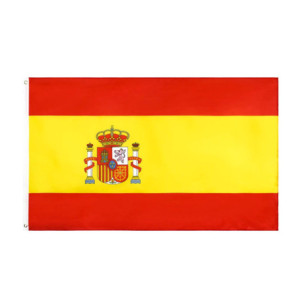 Drapeau l'Espagne 90x150 – Polyester, œillets | Planet Flag