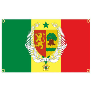 Drapeau Sénégal 90x150 – Polyester, œillets | Planet Flag