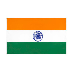 Drapeau l'Inde 90x150 – Polyester, œillets | Planet Flag