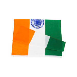 Drapeau l'Inde 90x150 – Polyester, œillets | Planet Flag