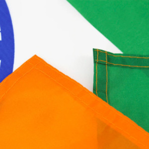 Drapeau l'Inde 90x150 – Polyester, œillets | Planet Flag