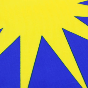Drapeau la Malaisie 90x150 – Polyester, œillets | Planet Flag