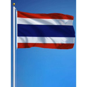 Drapeau la Thaïlande 90x150 – Polyester, œillets | Planet Flag