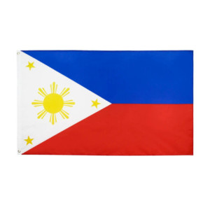 Drapeau s Philippines 90x150 – Polyester, œillets | Planet Flag