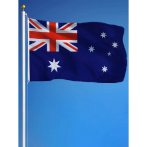 Drapeau l'Australie 90x150 – Polyester, œillets | Planet Flag