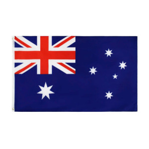 Drapeau l'Australie 90x150 – Polyester, œillets | Planet Flag