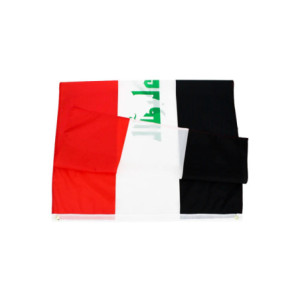 Drapeau l'Irak 90x150 – Polyester, œillets | Planet Flag