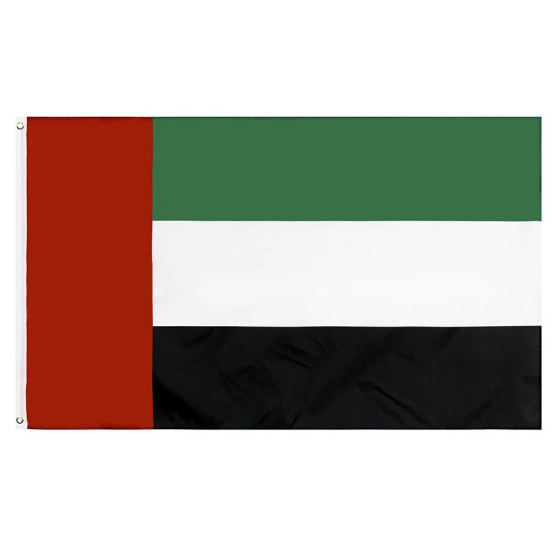 Drapeau s Émirats arabes unis 90x150 | Planet Flag Drapeau s Émirats arabes unis 90x150 | Planet Flag