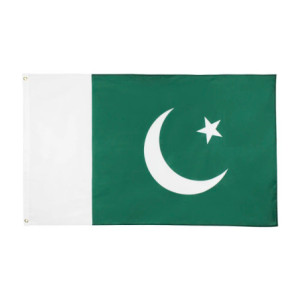 Drapeau Pakistan 90x150 – Polyester, œillets | Planet Flag