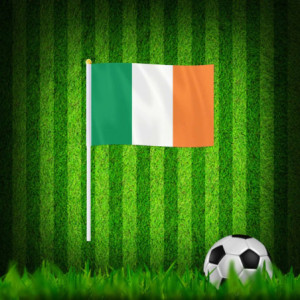 Drapeau à main l'Irlande | Planet Flag