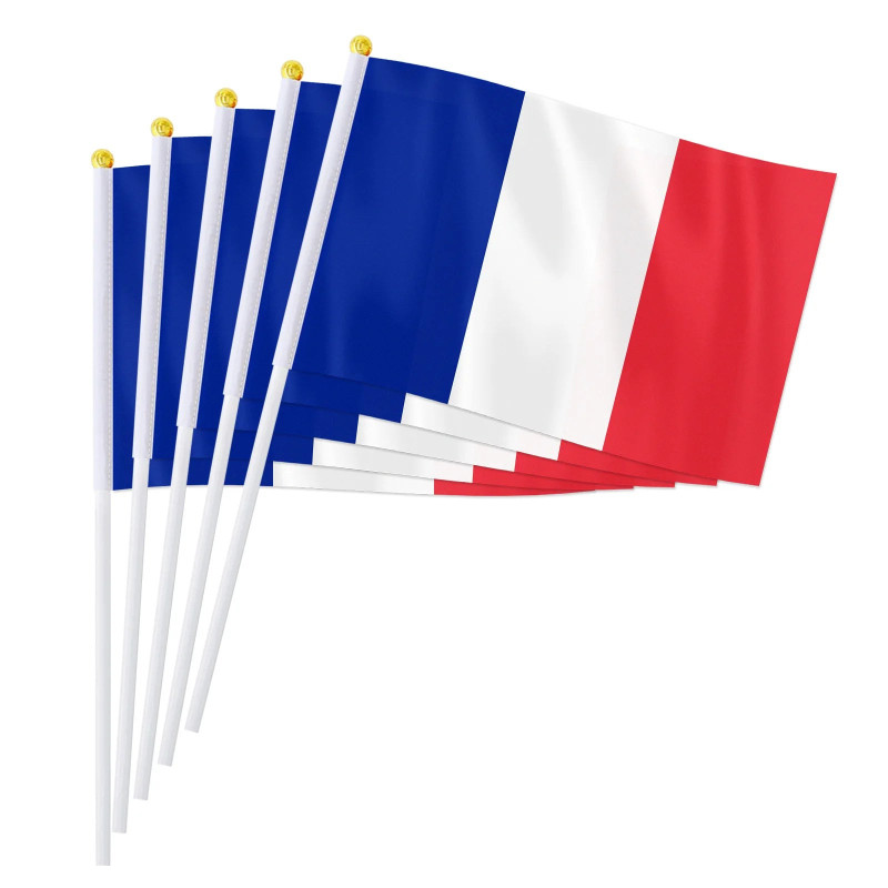 Drapeau à main la France | Planet Flag Drapeau à main la France | Planet Flag