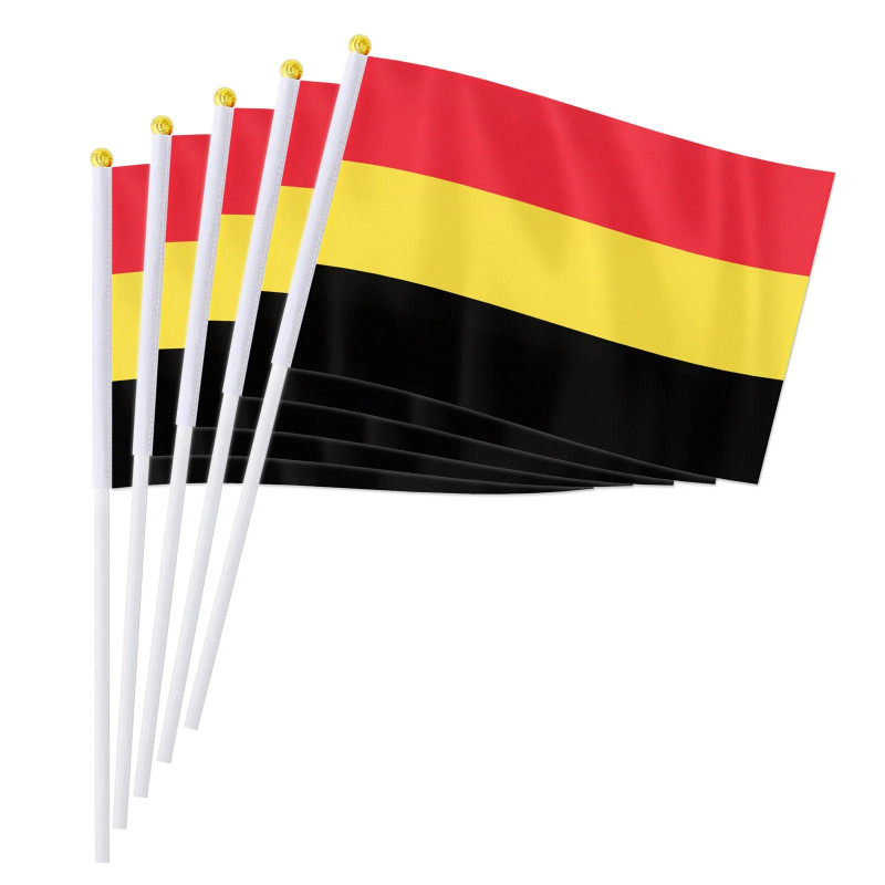 Drapeau à main la Belgique | Planet Flag