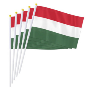 Drapeau à main la Hongrie | Planet Flag