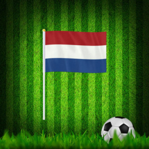 Drapeau à main s Pays-Bas | Planet Flag