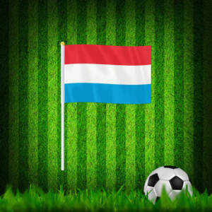 Drapeau à main Luxembourg | Planet Flag