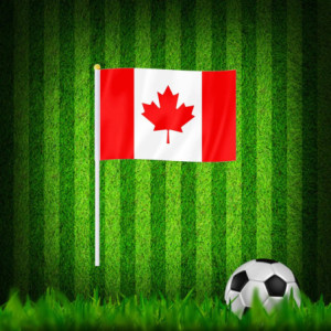 Drapeau à main Canada | Planet Flag