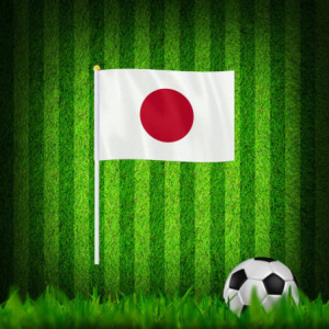 Drapeau à main Japon | Planet Flag