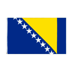 Drapeau la Bosnie-Herzégovine 90x150 | Planet Flag