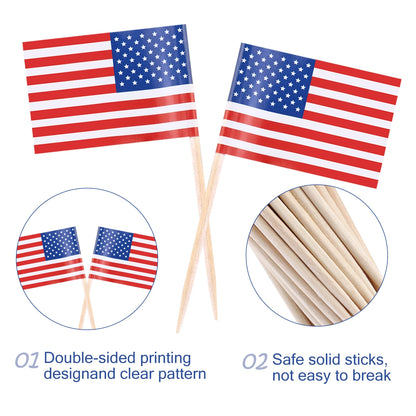 Piques Drapeau USA pour Fêtes