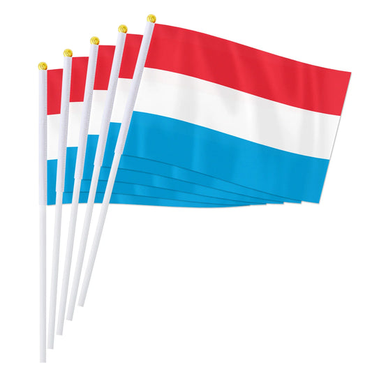 Drapeau à main du Luxembourg