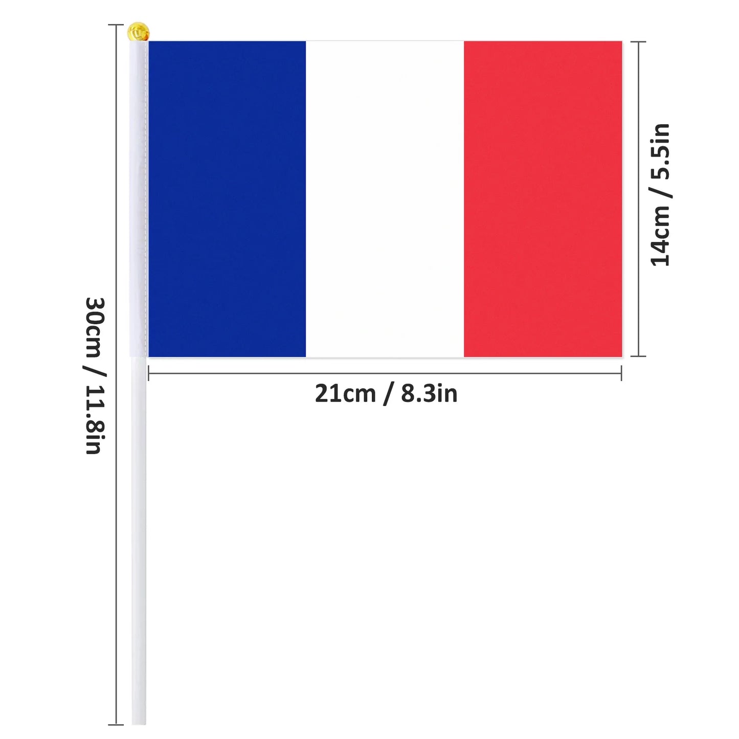 Drapeau à Main de la France