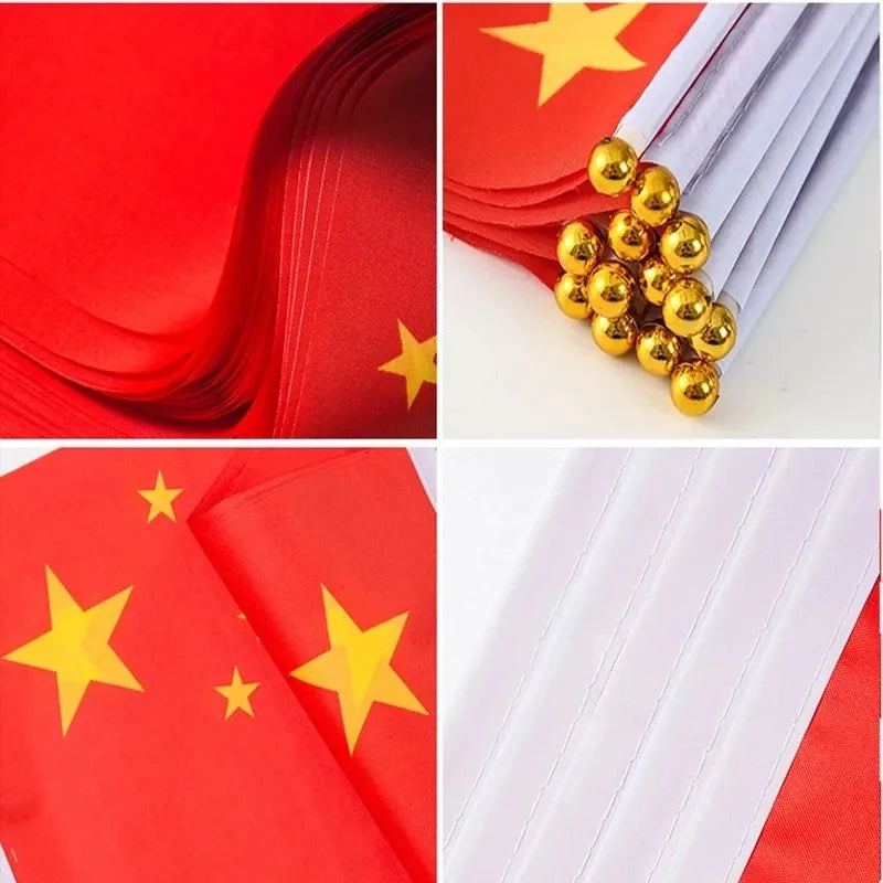 Drapeau à main de la Chine