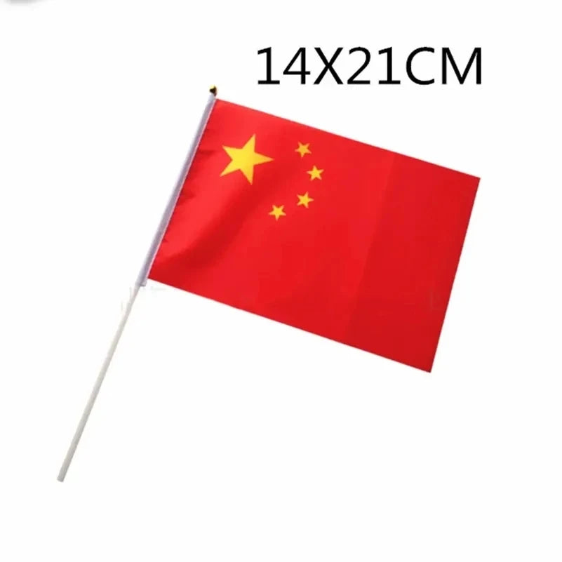 Drapeau à main de la Chine