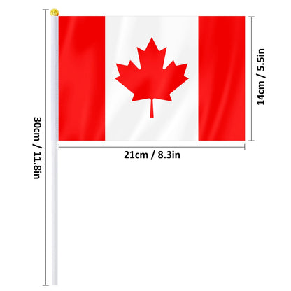 Drapeau à main du Canada