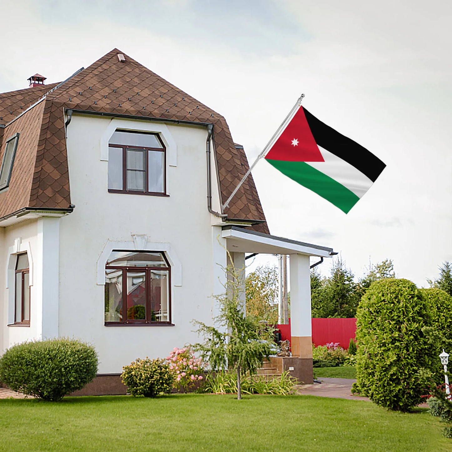 Drapeau de la Jordanie