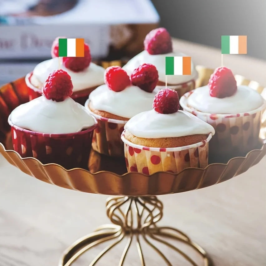 Drapeaux Cupcake St. Patrick