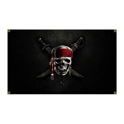 Drapeau Pirate Authentique XL